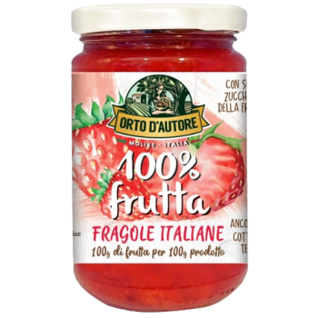 Orto d’Autore Fragole Italiane dżem 100% truskawka