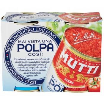 MUTTI Polpa włoskie pomidory drobno krojone 2x400g