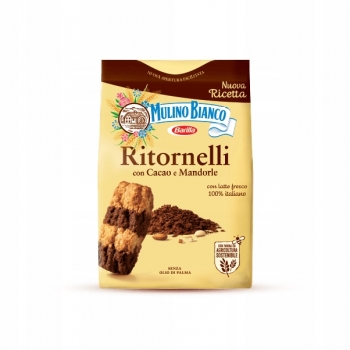 Mulino Bianco z kakao i migdałami Ritornelli 700g
