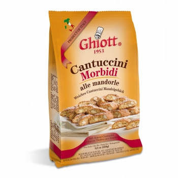 Ghiott miękkie Cantuccini Morbidi z migdałami 250g