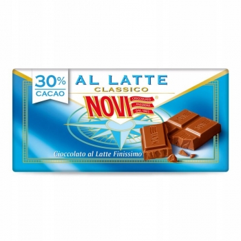 NOVI Al Latte czekolada mleczna z 30% kakao 100g