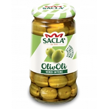 SACLA OlivOli Verdi Intere oliwki zielone całe300g