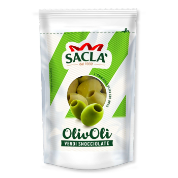 SACLA OlivOli zielone oliwki drylowane 185g