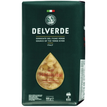 Delverde włoski makaron Tortiglioni No37 500g