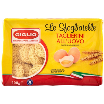 Giglio Taglierini All'Uovo makaron jajeczny 500g