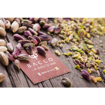 BACCO słodki krem pistacjowy z Sycylii CRUNCH 200g