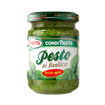 Berni włoskie Pesto Basilico bez Czosnku 135g