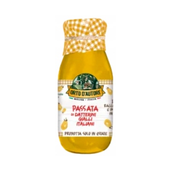 Orto d'Autore PASSATA z żółtych włoskich pomidorów 250 g