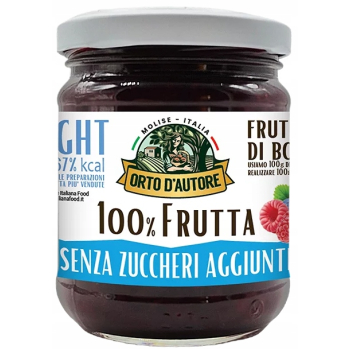 Orto d'Autore dżem 100% Owoce Leśne LIGHT 230g