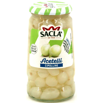 SACLA włoskie cebulki w zalewie octowej 430g
