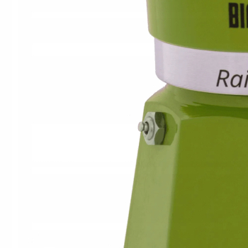 BIALETTI włoska kawiarka RAINBOW zielona