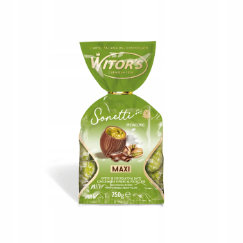 WITOR'S Włoskie praliny jajka z kremem pistacjowym 250g