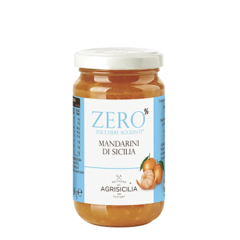 AGRISICILIA dżem z Sycylijskich MANDARYNEK bez cukru 240g