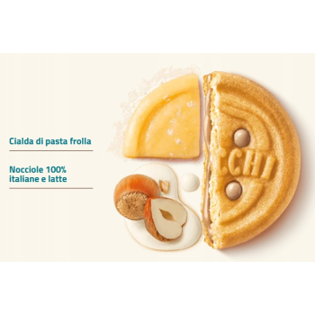 Mulino Bianco Baiocchi NOCCIOLATTE włoskie ciasteczka orzechowe 168g