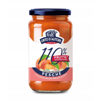Orto d'Autore Pesche dżem 110% brzoskwinia 340g